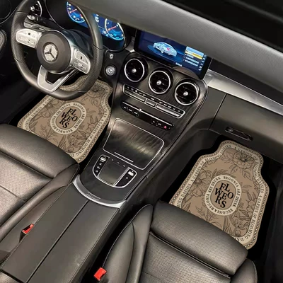 Decorative Mats – Universal Foot Pad - front-row-x2-pieces-of-diatom-mud-t3166
