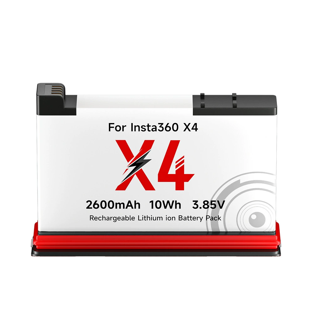 Battery, charger, capacious camera, accessories, x4, 2600mah