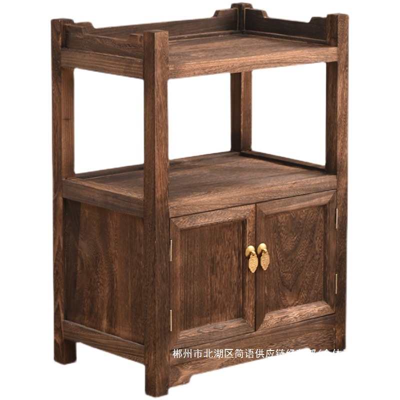 Fábrica directa de madera sólida gabinete de té gabinete de té salón chino simple mesa de té pequeño gabinete de té