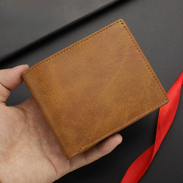 Horizontal wallet wholesale men's short wallet men's student wallet retro wallet no logo factory spot