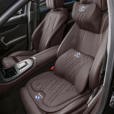 Waist support – Interior Supplies - 1-bmw-headrest-1-lumbar-support-1-seat-cushion-mocha-brown
