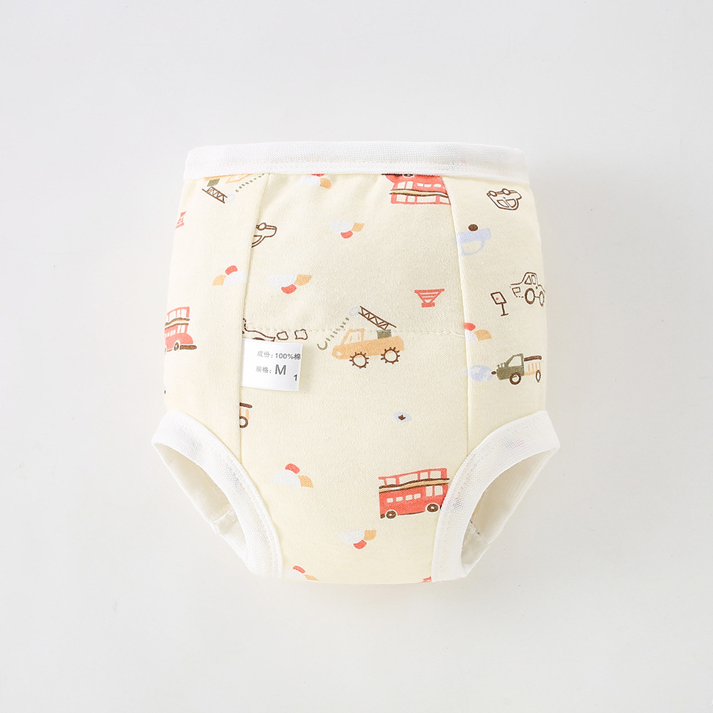 Pantalones de entrenamiento para el aprendizaje del uso del orinal, cubiertas de pañales lavables, pantalones de aprendizaje, pañales de tela para bebé, cubiertas de pañales transpirables, estilo de verano para bebé.