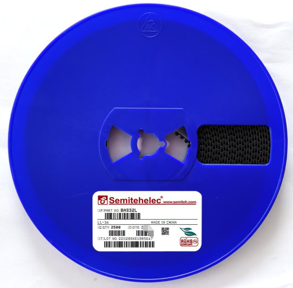 BAS32L 开关二极管 LL-34 SEMITEH 全新原装现货