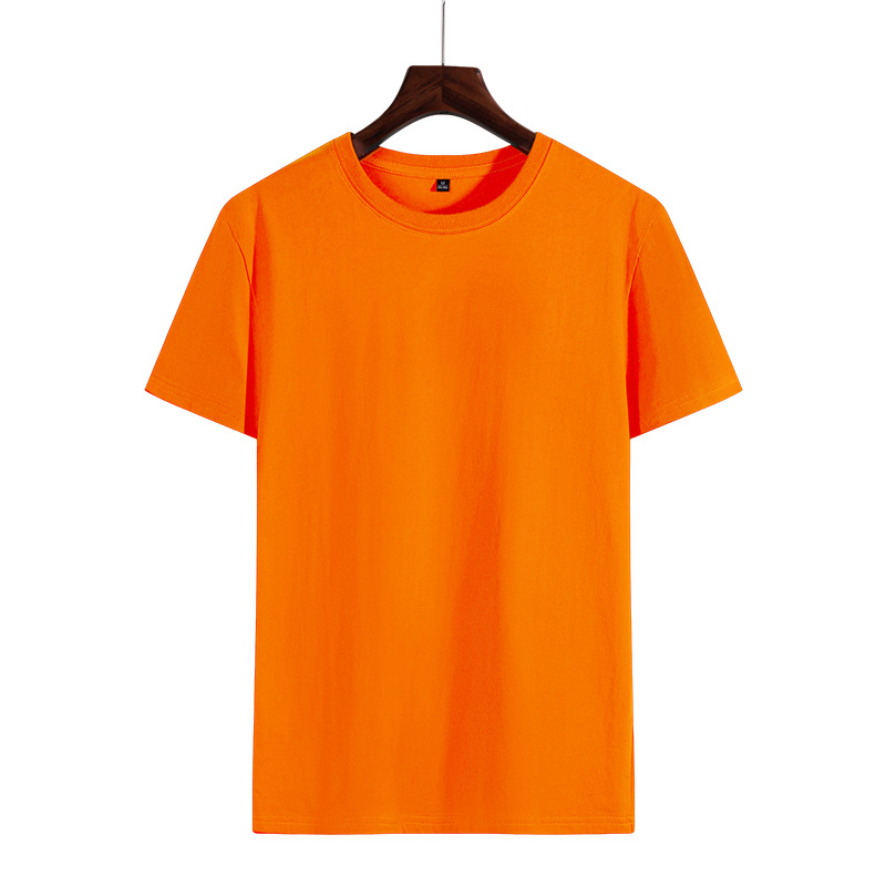 Xinjiang camiseta de algodón de vello largo 180g personalizada camiseta cultural de publicidad impresión bordada LOGO camiseta de actividad grupal personalizada