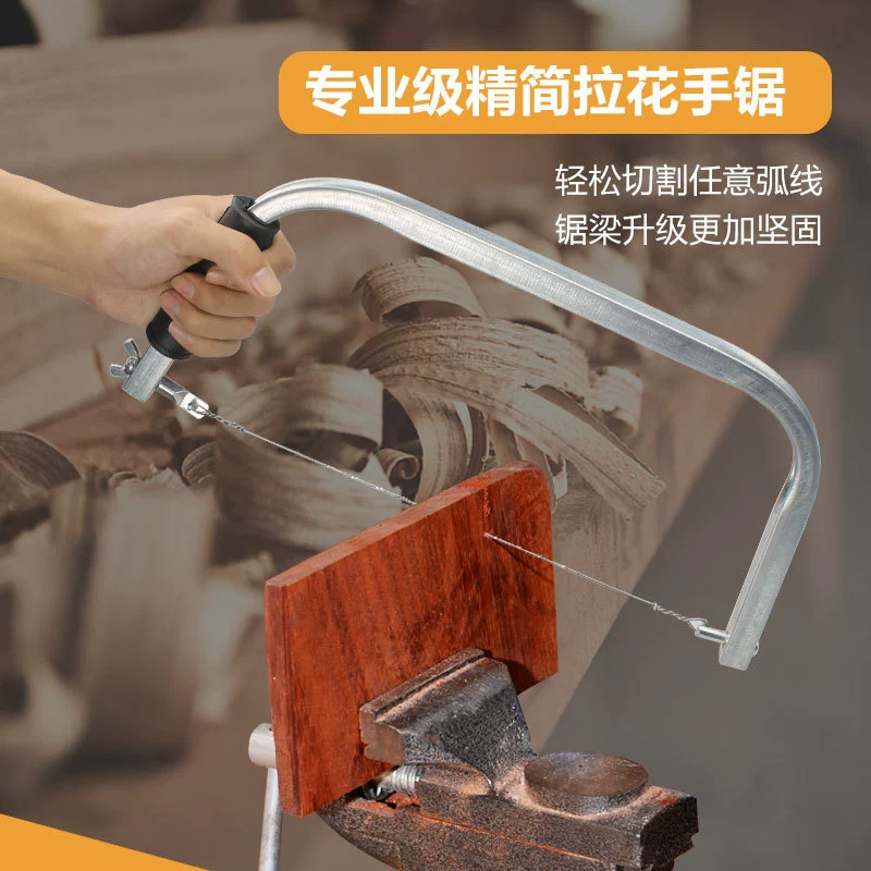 Тяговая пила ручная канатная многофункциональная кривая пила хороший деревообрабатывающий инструмент проволочная пила универсальная ручная Тяговая пила артефакт