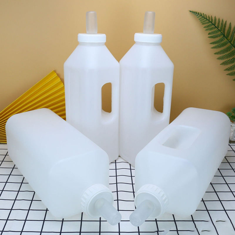 3000ml botellas de leche de ternero gran capacidad botella de alimentación veterinaria conveniente botella de leche de ternero botella de plástico