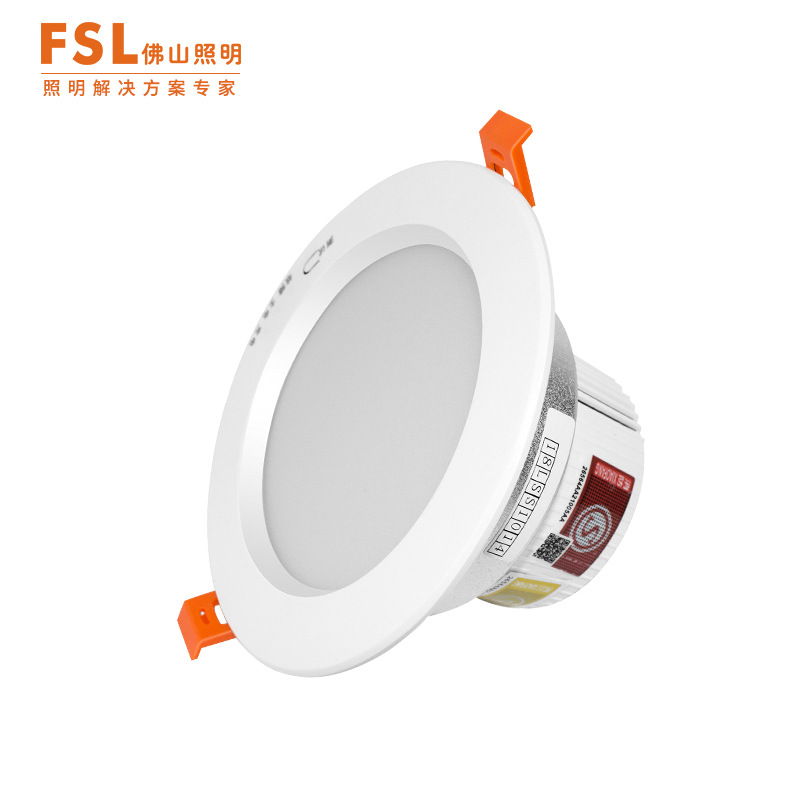 FSL Foshan iluminación emergencia downlight LED incrustado emergencia Spotlight fuego apagado automático iluminación lámpara de techo