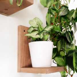 木质壁挂置物架木质浮动隔板墙上收纳架客厅壁挂装饰架