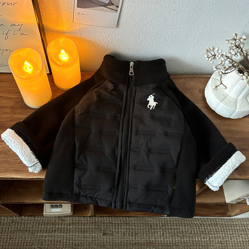 秋冬季儿童防寒棉服男女韩版百搭潮流保暖上衣|undefined