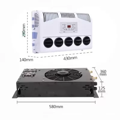 variable frequency refrigeration air conditioner – Automotive air conditioning