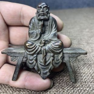 Miscellaneous Collection Antique Bench Dharma Buddha Statues Free Buddha Small Ornaments Home Decorations Ornaments