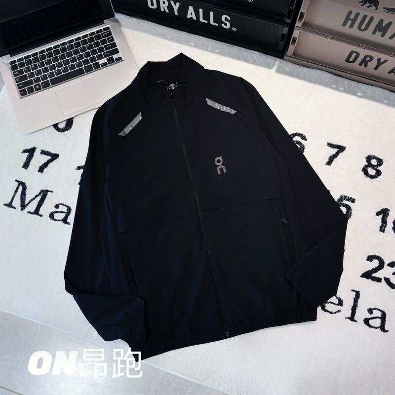 On昂跑25款男女夏季男款轻摆款马拉松跑步夹克外套立领防晒服|undefined
