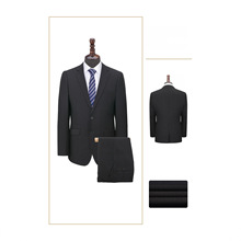 男士西服套装商务正装大学生西装修身职业装上班面试新郎结婚礼服