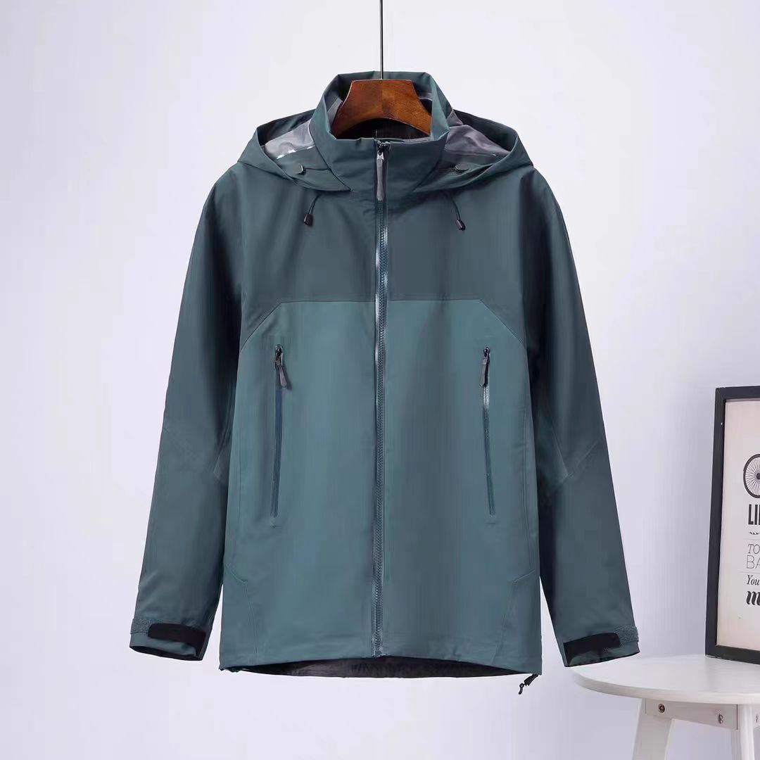 Niaojia's Same Lt Jacket, No Logo, Windproof and Waterproof, Heat-Sealed Laminated Single-Layer Jacket for Men and Women