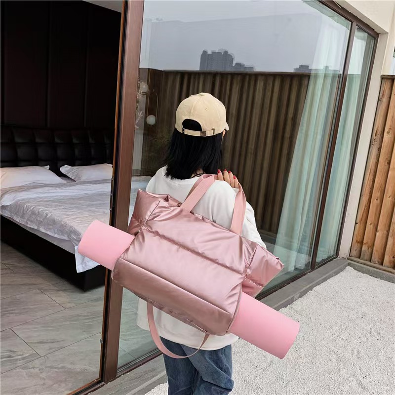 Women's cross-border fitness bag, casual sports bag, wet and dry separation swimming bag, water-repellent bag, yoga bag, tote/shoulder bag