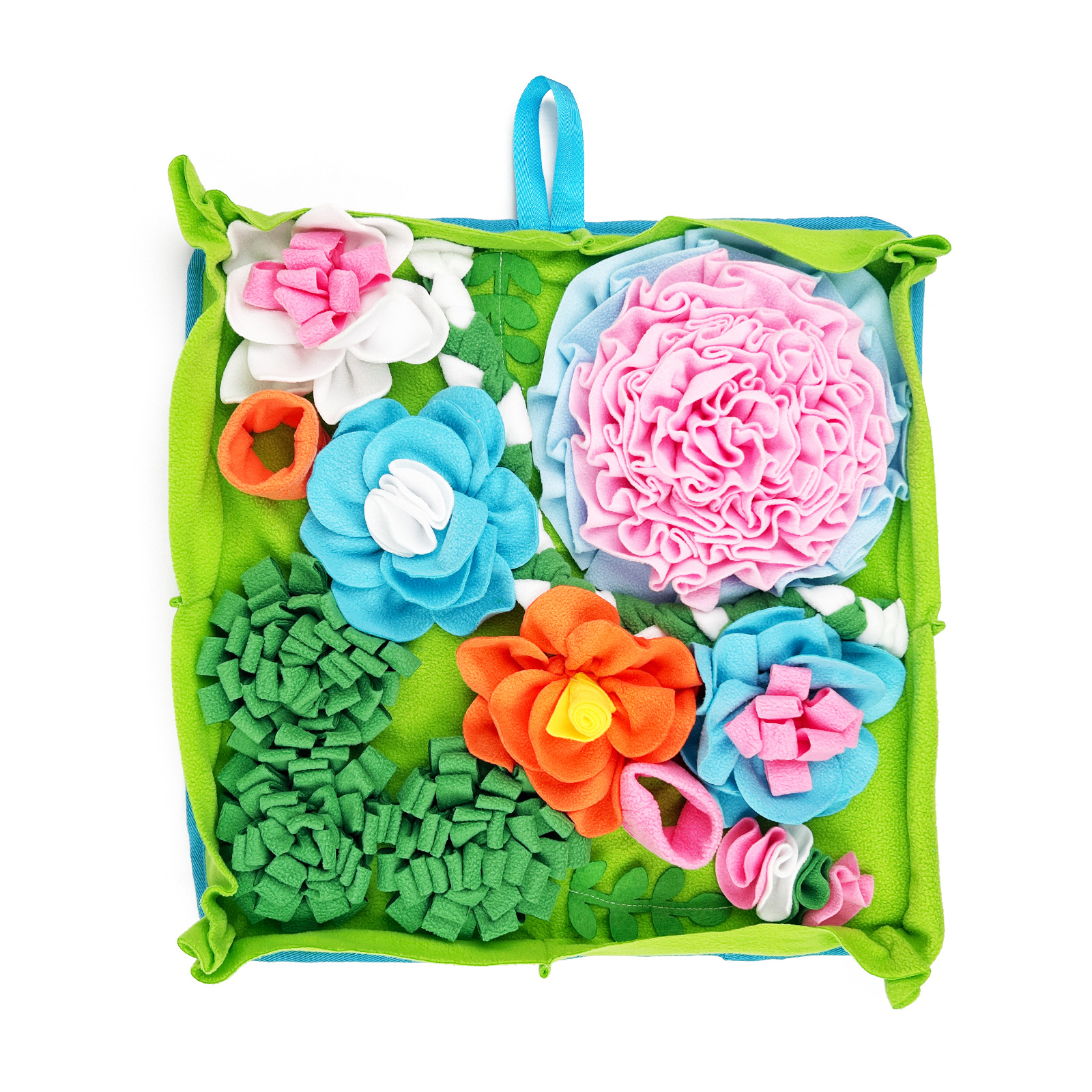 Jardín tema perro olfato almohadilla juguete interactivo almohadilla de alimentación alivia la ansiedad adecuado para perros grandes y medianos almohadilla pequeña