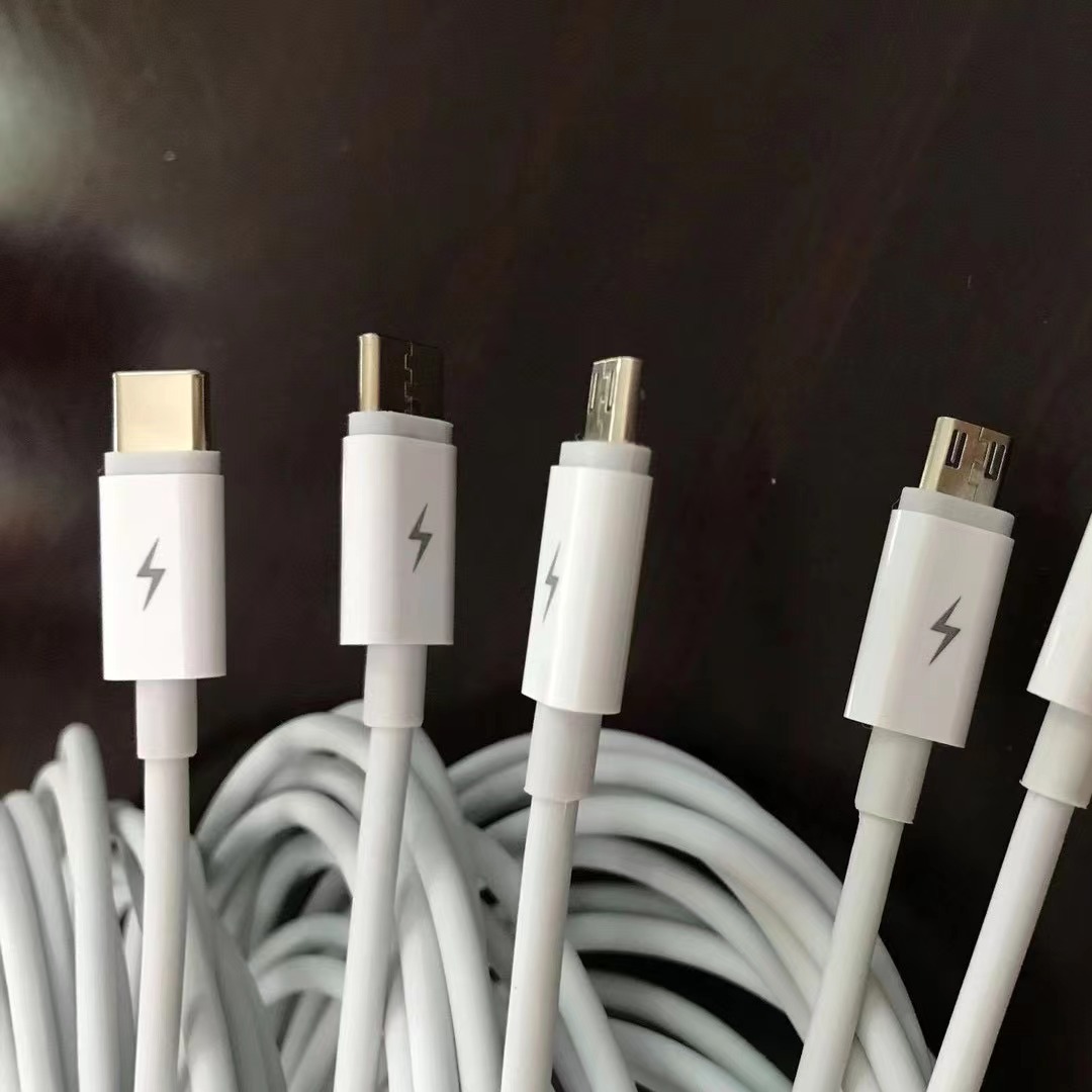 快充线套壳1A手机数据线通用充电线单头1米2米定做V8 TC i5工厂供