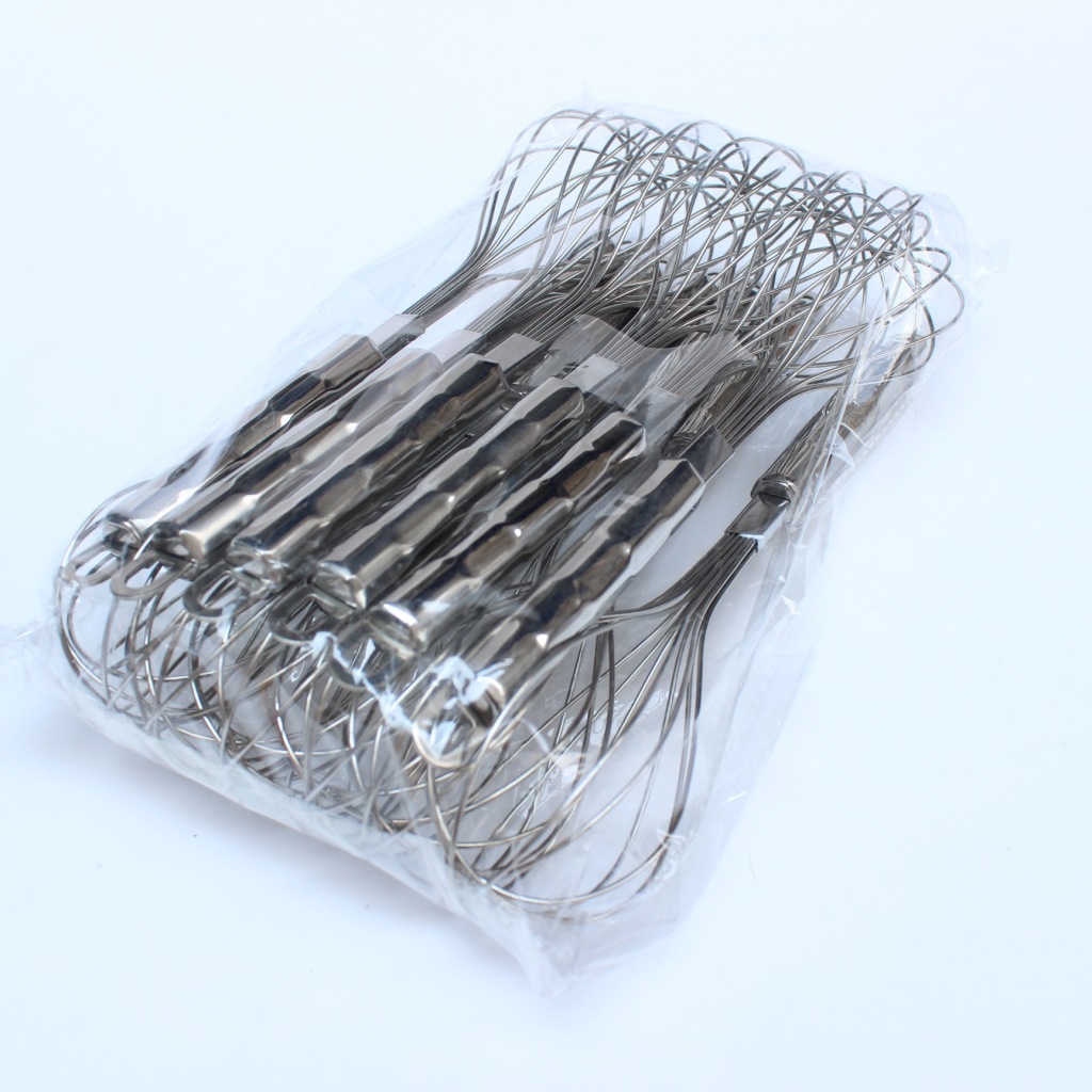 S551 Large Non-Magnetic 6-Wire Manual Threaded Handle Stainless Steel Egg Beater_voghion.com