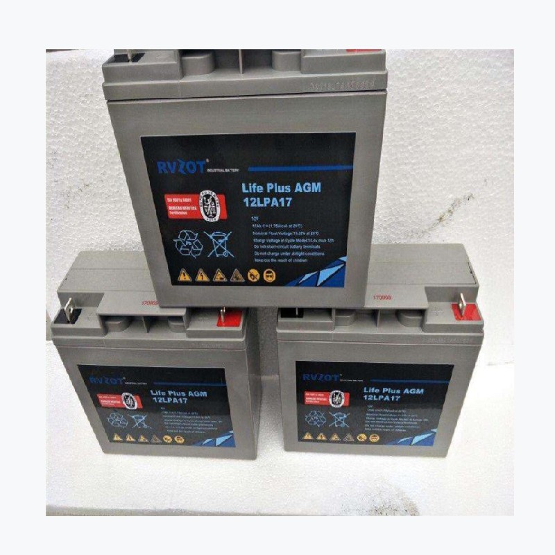RUZET法国路盛蓄电池12LPA17免维护12V17AH消防直流屏UPS储能电源