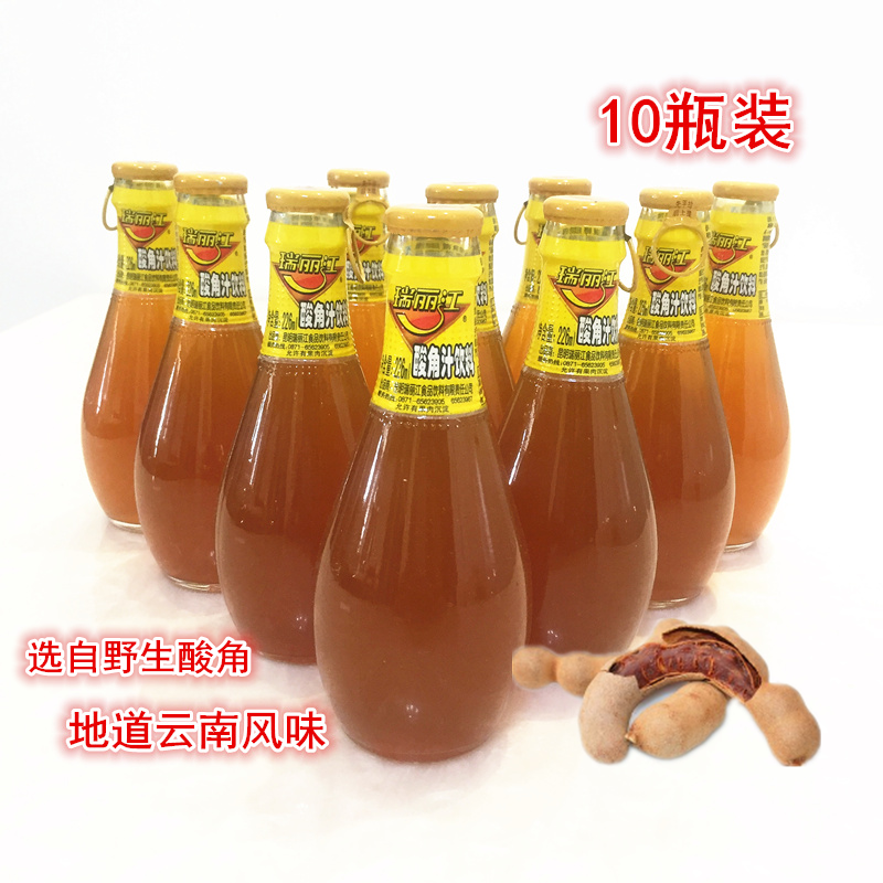 酸角汁饮料果汁云南特产味比芒果汁 226ml*12箱装