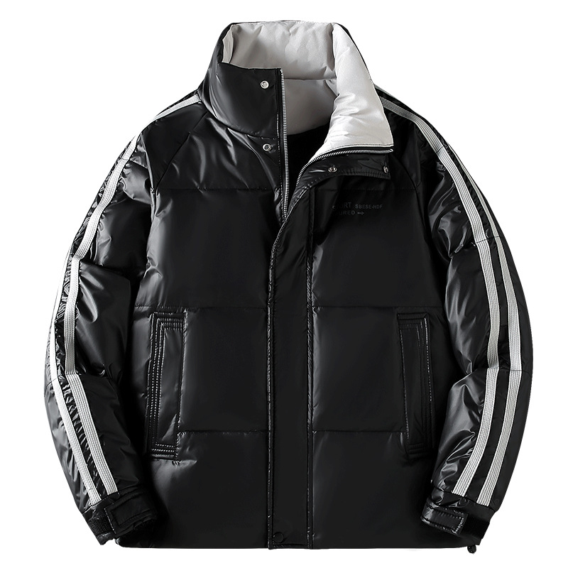 2024 Nieuwe herfst- en winterdonsjas voor heren, warme witte eendendonstrend, verdikte donsjas met opstaande kraag_voghion.com