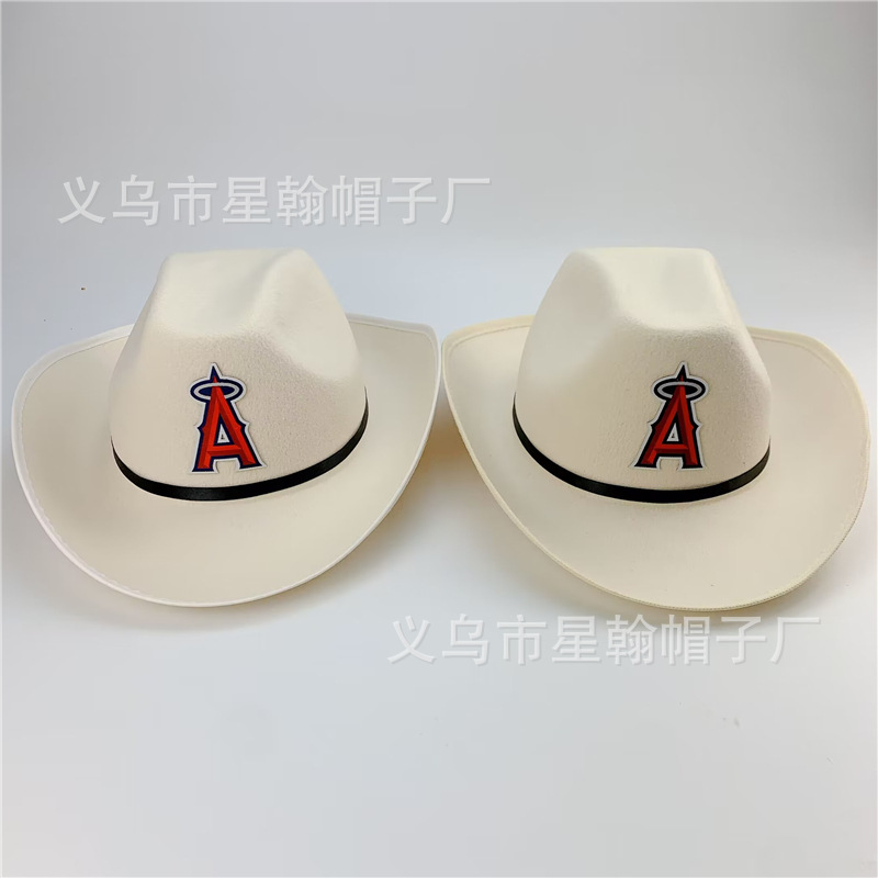 Estrellas americanas y rayas cinta vintage alto sombrero mago etapa rendimiento Festival fieltro paño recto sombrero alto