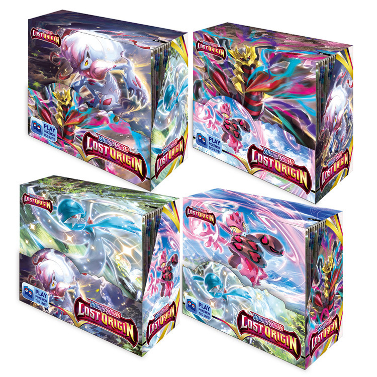 新しい 360 ポケモンカードポケモンブースターカードパック剣と盾シリーズブラインドボックスポケモンフラッシュカード|undefined
