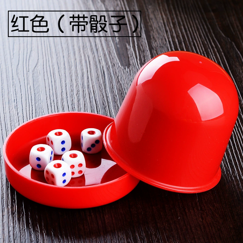 Color cup with 5 dice, zero purchase