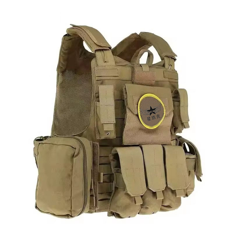 Adjustable Security Security Security Fashion Outdoor Khaki Hunting Personal Protection Malele Tactical Vest Customization