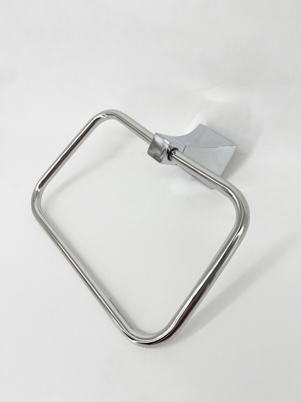 Kaiping Youjia Bathroom Silver Towel Ring Square Towel Ring Bathroom Toilet Towel Hanging 0450 Kaiping Youjia Bathroom Silver Towel Ring Square Towel Ring Bathroom Toilet Towel Hanging 0450