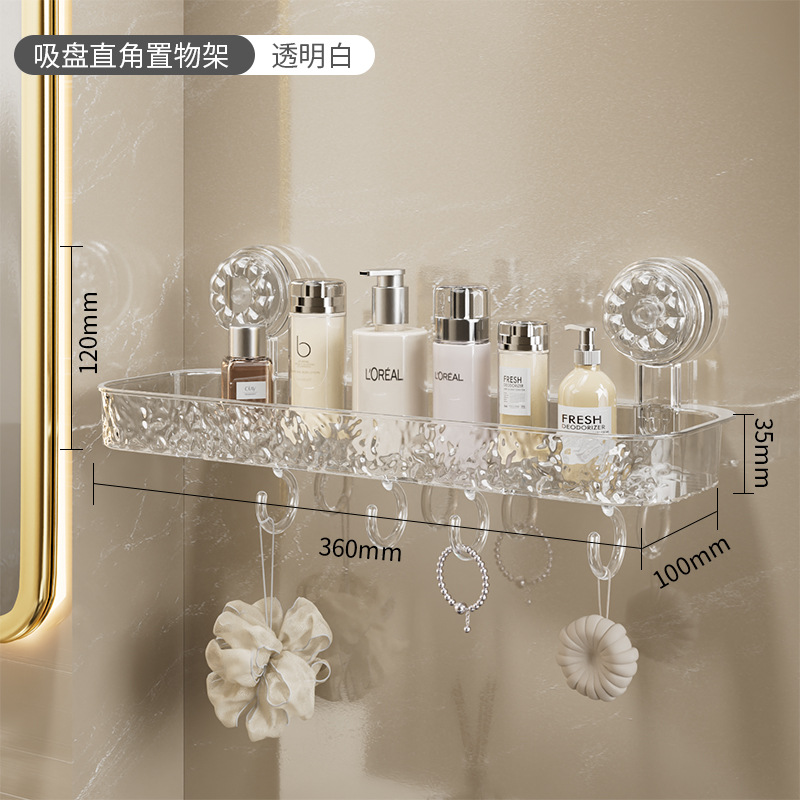 Square shelf【Transparent】
