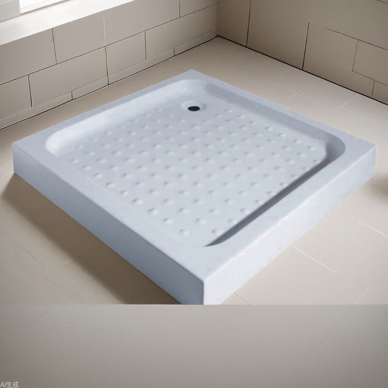 Shower Room Base Manufacturer Wholesale Square Thickeneded Acrylic Free Shipping Shower Chassis with Water Shower Room Bottom Basin