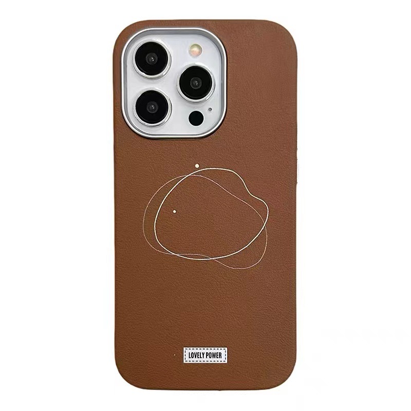 Maillard líneas simples para iPhone16promax funda para teléfono móvil 14 Apple 15PM portátil 13 otoño e invierno 16