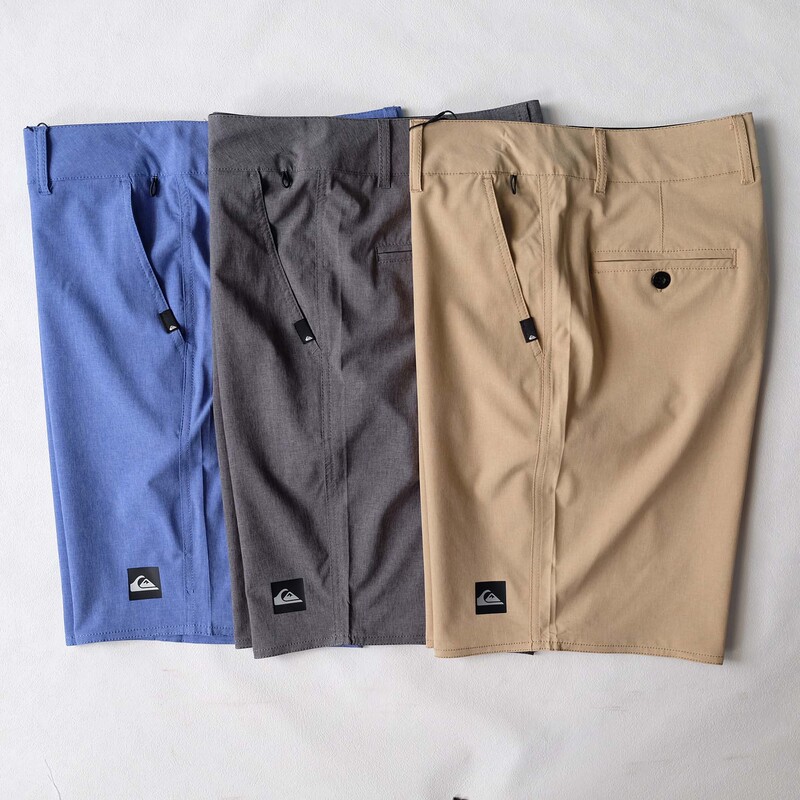 Quiksilver Cationic Suit Pants Beach Pants Five-point Pants Men's European and American Amphibious Shorts Quick-drying Stretch Surfer Pants