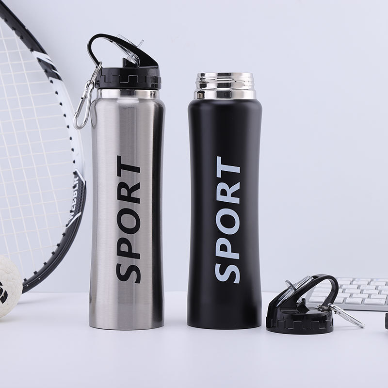 Rechtstreeks geleverd door de fabrikant, outdoor sportfles, geïsoleerde roestvrijstalen beker, draagbaar kliksysteem._voghion.com