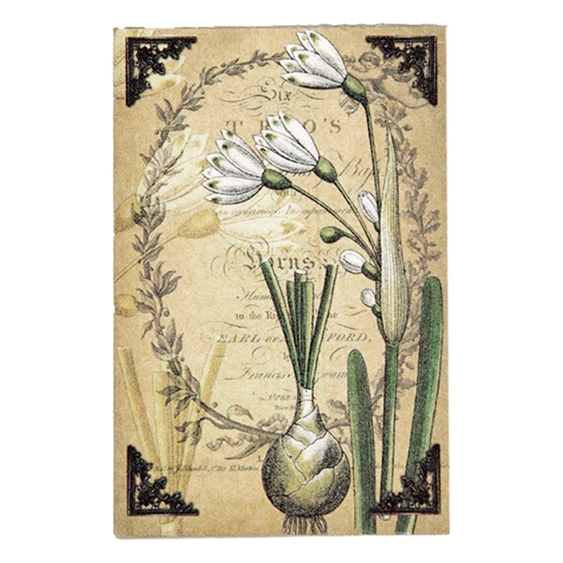 Yanji material libro fresco y retro mano cuenta Collage DIY material de fondo decorativo papel