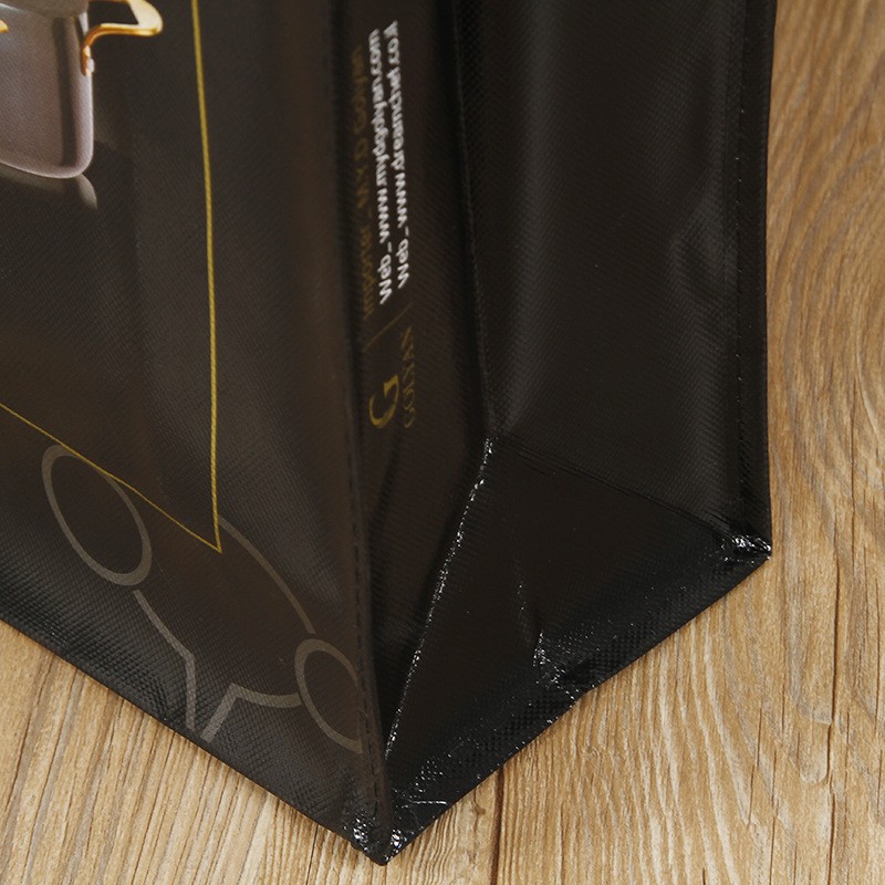 Bolsa de mano de película brillante de color, bolsas de compras de tela no tejida super grandes bolsas de regalo transfronterizas de comercio exterior image 2