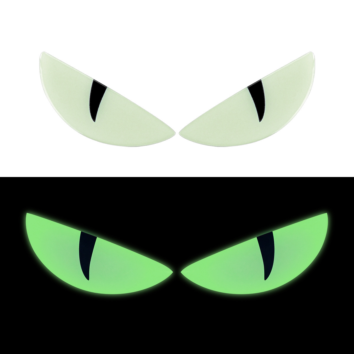 캣아이 오토바이 라이트 스티커 블랙(쌍)