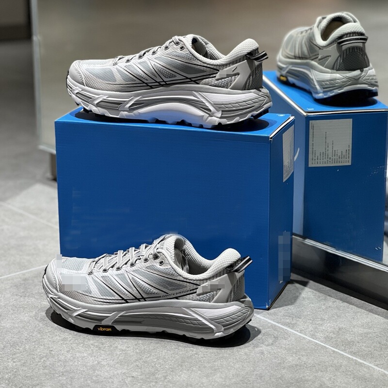 Putian Shoes Mafate Speed 2 Star Moon White Dark Night Silver Wear-Resistant Non-Slip Men's and Women's Casual Running Shoes Putian Shoes Mafate Speed 2 Star Moon White Dark Night Silver Wear-Resistant Non-Slip Men's and Women's Casual Running Shoes