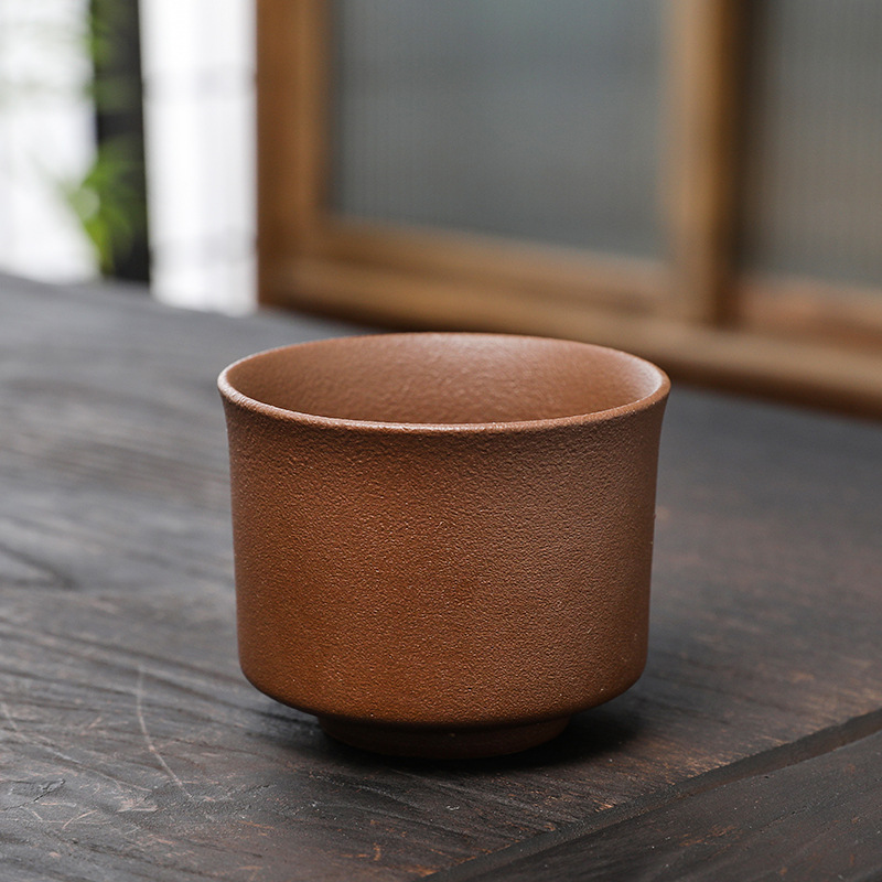 Retro brown 120ml reverse cup single