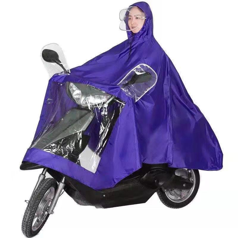防雨レインポンチョ、厚みのあるプラスサイズのオートバイレインコート、男性と女性用、シングルバイク、ダブル電気自動車ライディングレインポンチョ|undefined