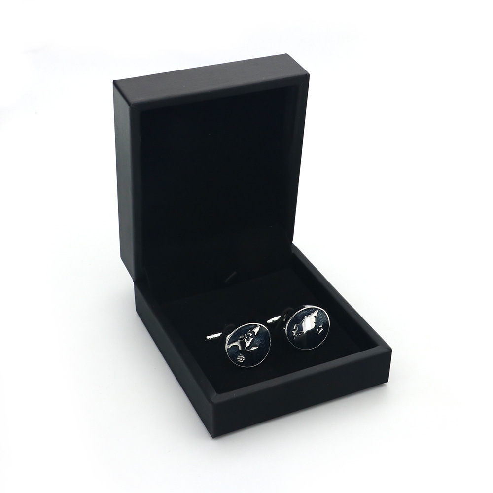 （尺寸：7.4*8.5*3.8厘米）饰品包装盒礼盒展示盒袖扣盒