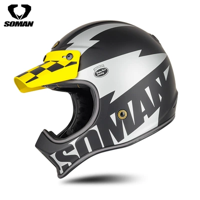 Motosiklet kaskı (dəbilqə) | Dot - fiberglass-black-and-gray-devil-competition-s