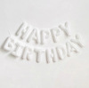 Small sketch birthday happy letters balloons English Happy Birthday color aluminum foil party aluminum membrane gas