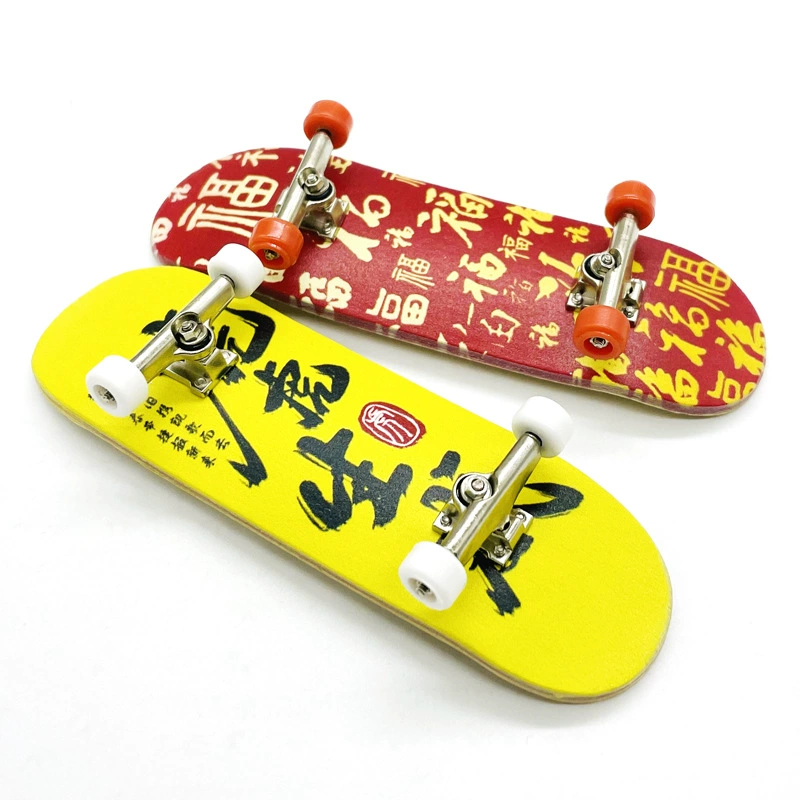 Профессиональный деревянный фингерборд из клена с двойной изогнутостью для фингер-скейтбординга, от производителя для трансграничной торговли