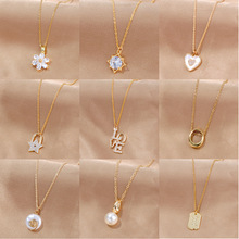 批发欧美轻奢高级感百搭女骨链  ins风颈链 简约优雅气质跨境项链