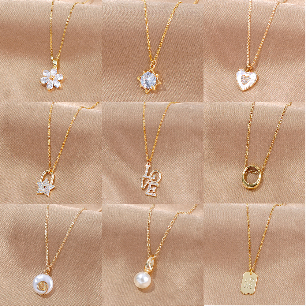 批发欧美轻奢高级感百搭女骨链  ins风颈链 简约优雅气质跨境项链