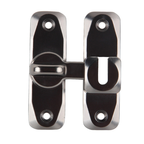 Anti-theft buckle door buckle sliding door and window lock latch door bolt punch-free flat door lock door latch door bolt
