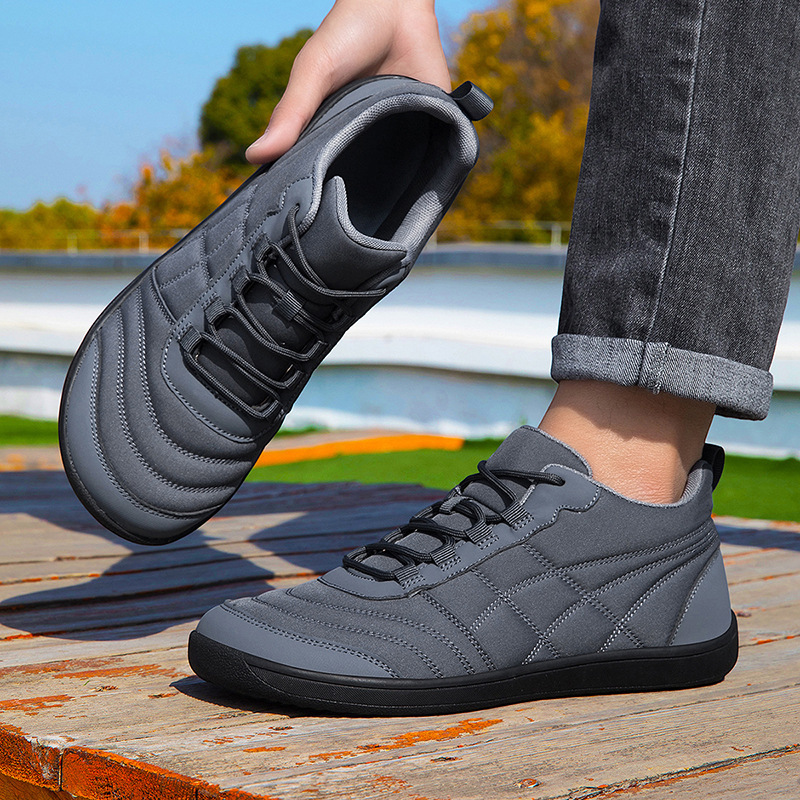 Cross-border Amazon large-size breathable couple's wide-toed shoes, hiking wide-soled shoes, all-season casual widened and thickened sneakers Cross-border Amazon large-size breathable couple's wide-toed shoes, hiking wide-soled shoes, all-season casual widened and thickened sneakers