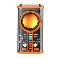戦甲創意小スピーカーK07透明機甲小鋼砲bluetoothスピーカー音光律動サブウーファTWS直列
